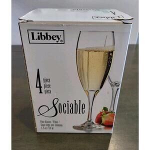 Libbey Champagne Flutes (Set Of 4) 170ml